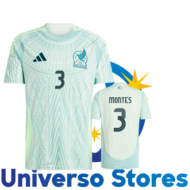 ¡Vive la emoción del fútbol con la camiseta alternativa de la selección mexicana para la Eurocopa 2024/2025! Esta prenda combina un diseño moderno con los colores emblemáticos de México, resaltando la identidad y pasión de un país. Confeccionada con materiales de alta calidad, ofrece confort y durabilidad, ya sea en la cancha o en las gradas. Siente el orgullo de ser mexicano y apoya a tu equipo con esta camiseta única. ¡Hazla tuya y forma parte de la historia! 🇲🇽✨🏆
