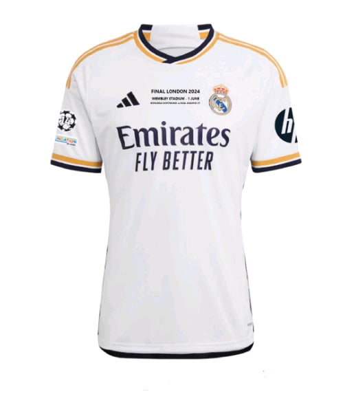 CAMISETA REAL MADRID FINAL LONDRES 2024 HOMBRE